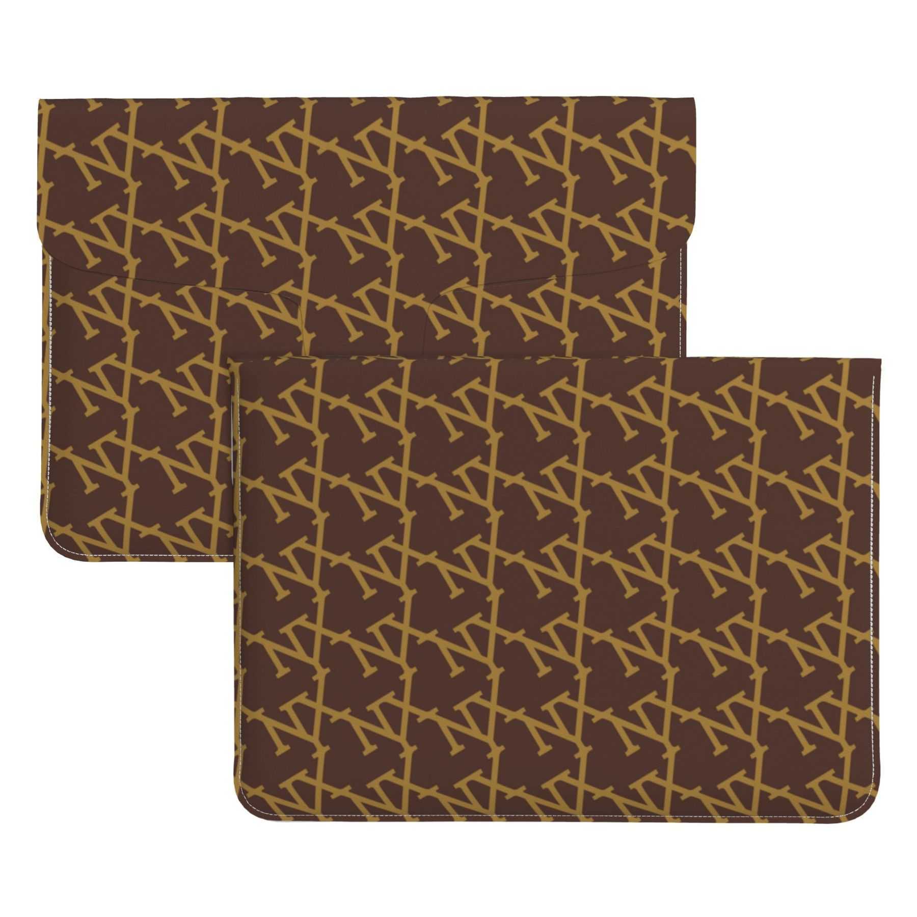 NXY Laptop Sleeve Case Leather Ultra Thin Notebook Protective Pouch Portable Travel Office Tablet Bag Computer Briefcase Travel Business Men Case Hip