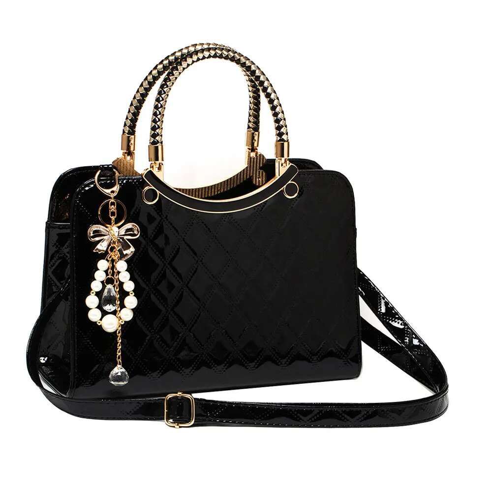 Women's New PU Leather Large Capacity Adjustable Shoulder Designer Bag Fashion Personalized Handbag Multi Functional Fashion Women's Leisure