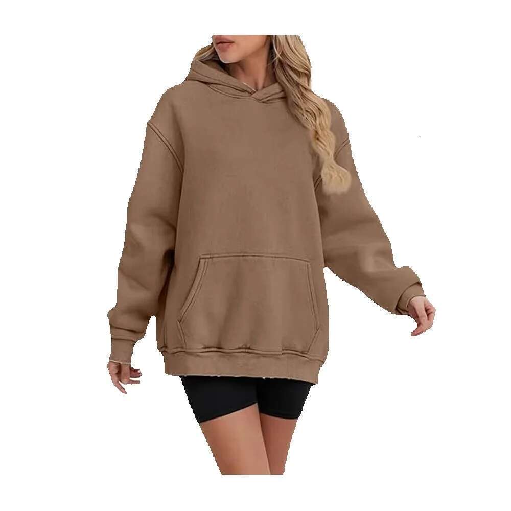 Women's Oversized Hoodie With Quick-Dry Fabric Adjustable Hood Relaxed Fit For Casual Streetwear Loungewear Travel-For Winter