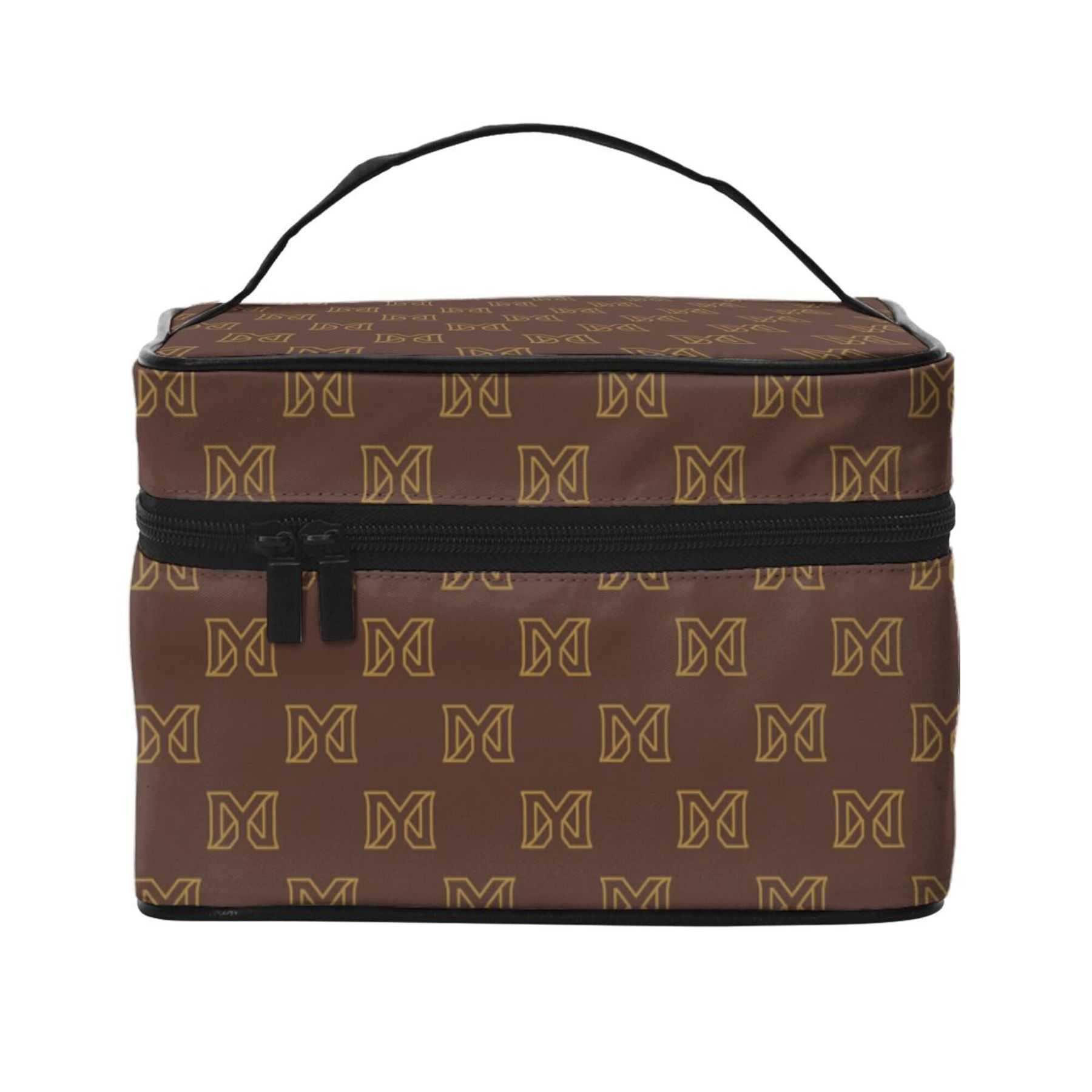 NXY Vintage Makeup Bag Makeup Storage Bag Large Capacity Travel Cosmetic Bag Portable Large Handheld Cosmetic Bags Cases Soft Toiletry Bag Hip