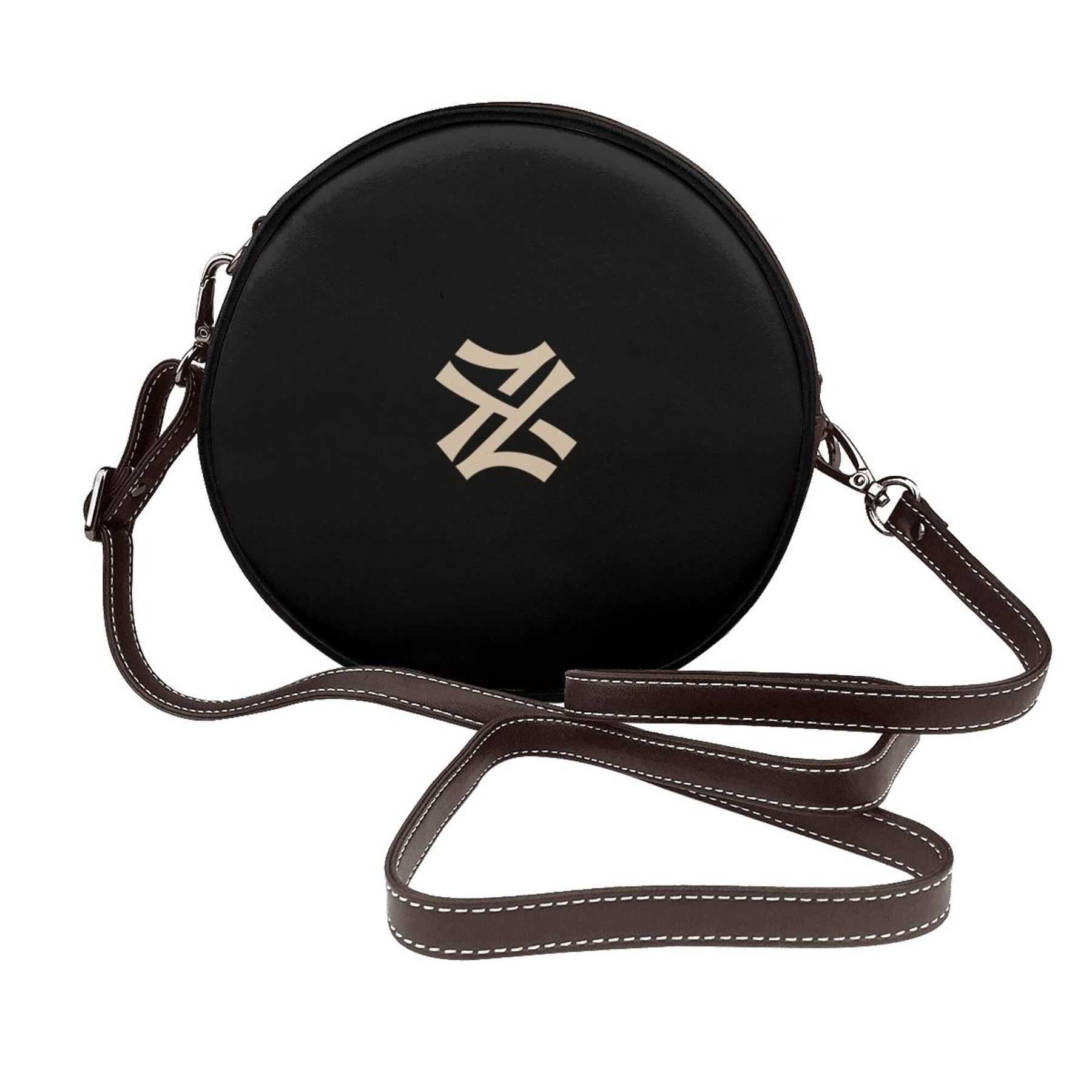 NXY Fashion Solid Color Shoulder Bags For Women Luxury Crossbody Bags Small Leather Round Bag Student Designer Bag Mobile Walle Hip