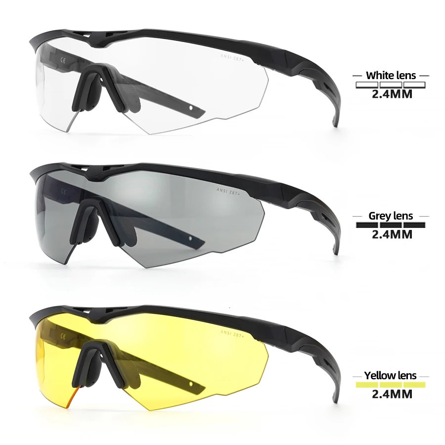 Tactical goggles set windproof and dustproof CS military shooting bulletproof sunglasses motorcycle mountain glasses 250222