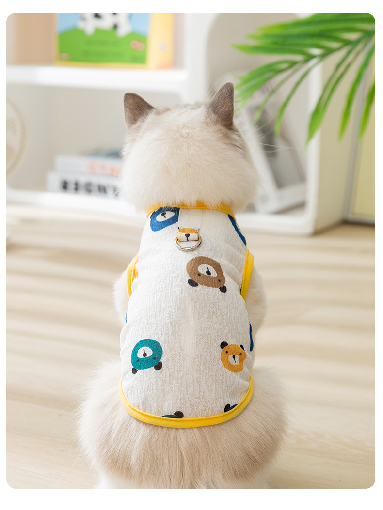 Comfortable Transformational Cat & Dog Costume Featuring a Chirping Chicken Motif Suitable for Fall/Winter Seasons