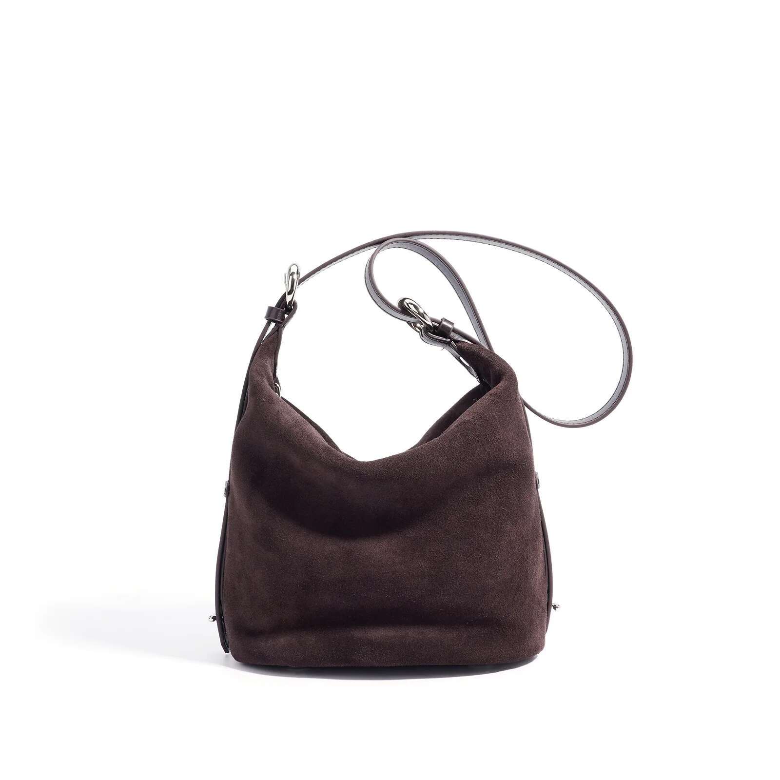 Shoulder Rectangular Bags High Quality Original Designer Women's Suede Leather Bag Genuine