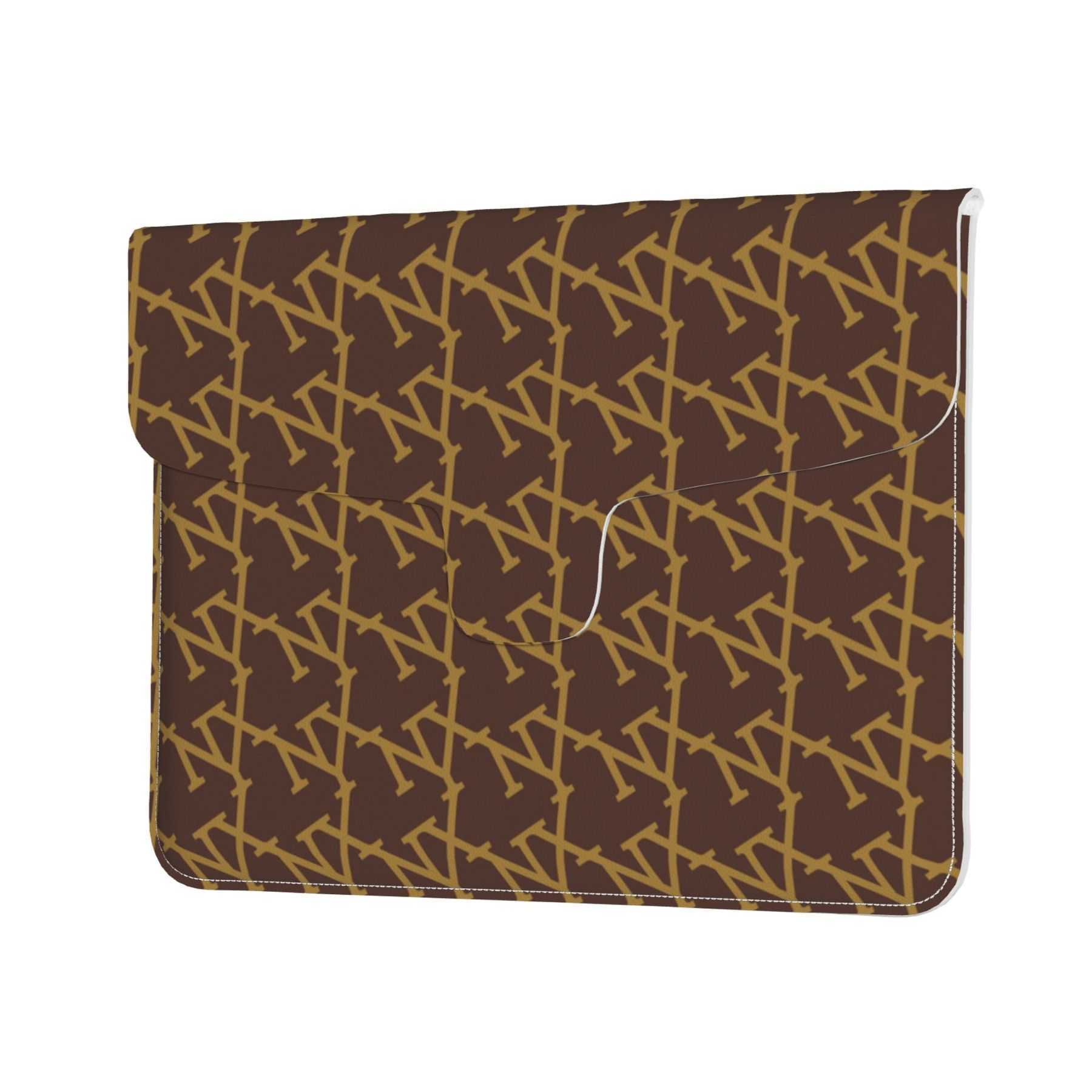 NXY Laptop Sleeve Case Leather Ultra Thin Notebook Protective Pouch Portable Travel Office Tablet Bag Computer Briefcase Travel Business Men Case Hip