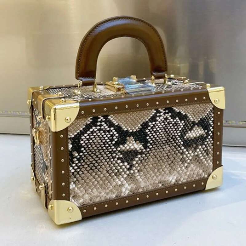 New PU Leather Stone Pattern Box Purses And designer handbags Totes Crossbody Bag Female Design Fashion Women Party Shoulder Bags