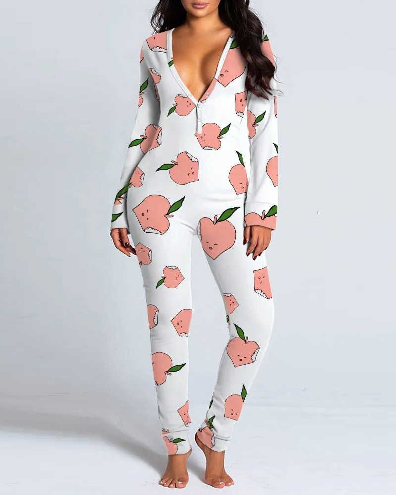 Peachy Spicy Chili sexy Onesie adult cartoon pajamas Onesie pajamas womens pajamas jumpsuit 250224