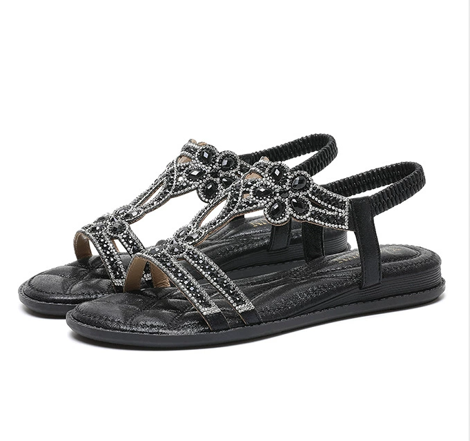 Hot Sale-2025 New Women Sandals 7CM Heel Pointed Mouth Sandals Woman Up Women