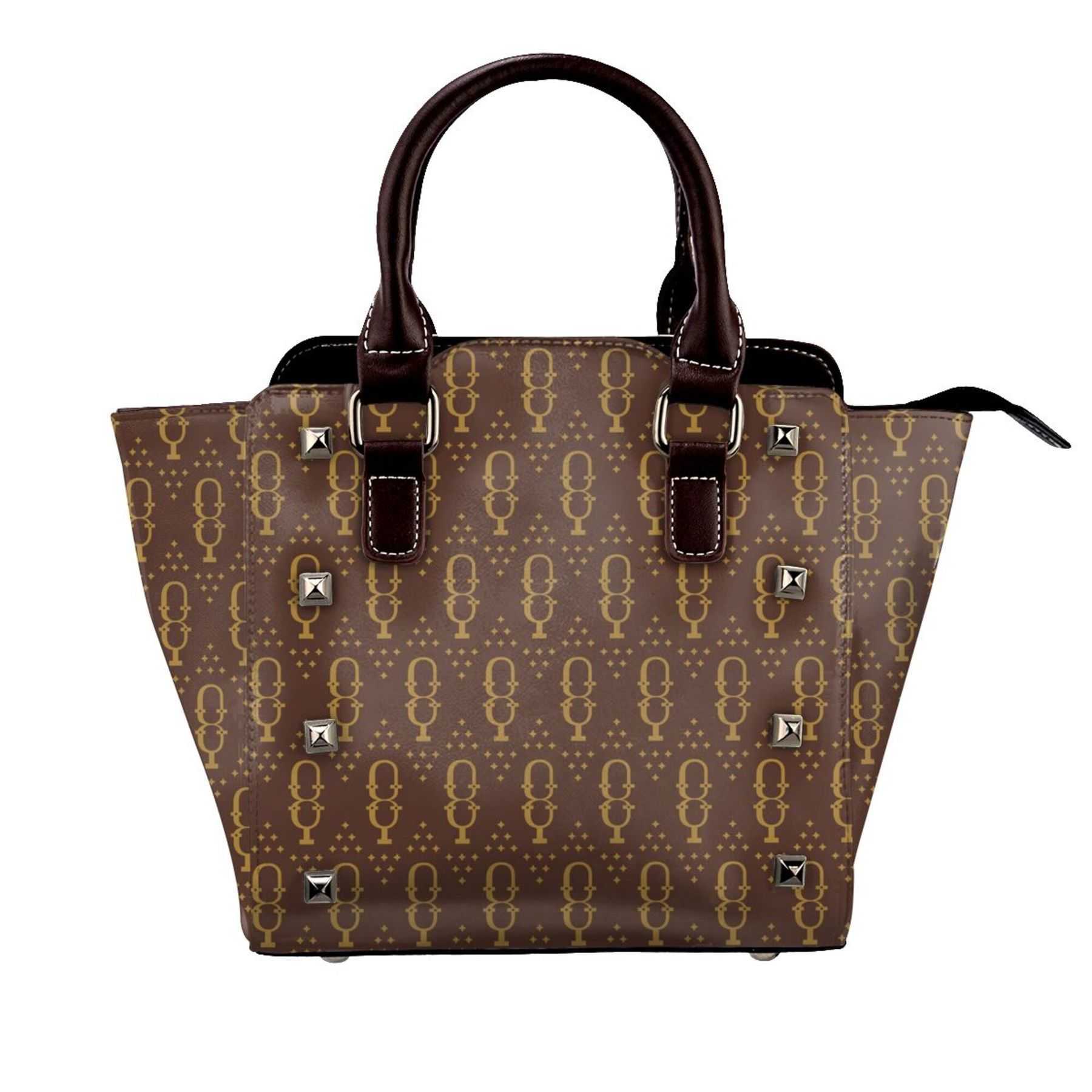 NXY Large Capacity Shoulder Bag Men Travel Handbag Portable Leather Rivet Tote Bag Comfortable Fashion Crossbody Bag Designer Bag Hip