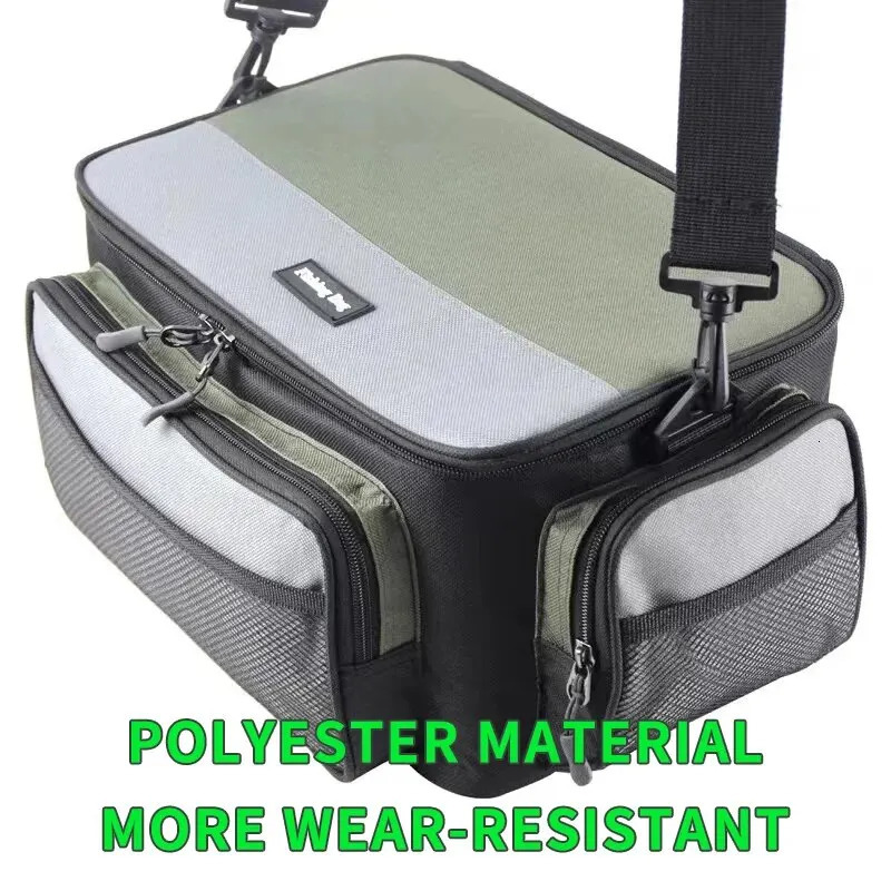 Multi-Functional Luya Fishing BagOxford Cloth Is Waterproof And Wear-ResistantFishing Crossbody Bag Fishing Gear Fanny Pack 250226