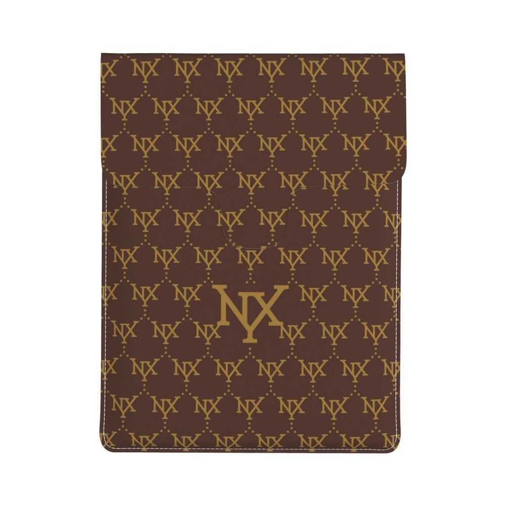NXY Leather Laptop Sleeve Large Capacity Laptop Sleeve Case Pouch For Notebook Cover Bag Solid Color Tablet Storage Bag Hip