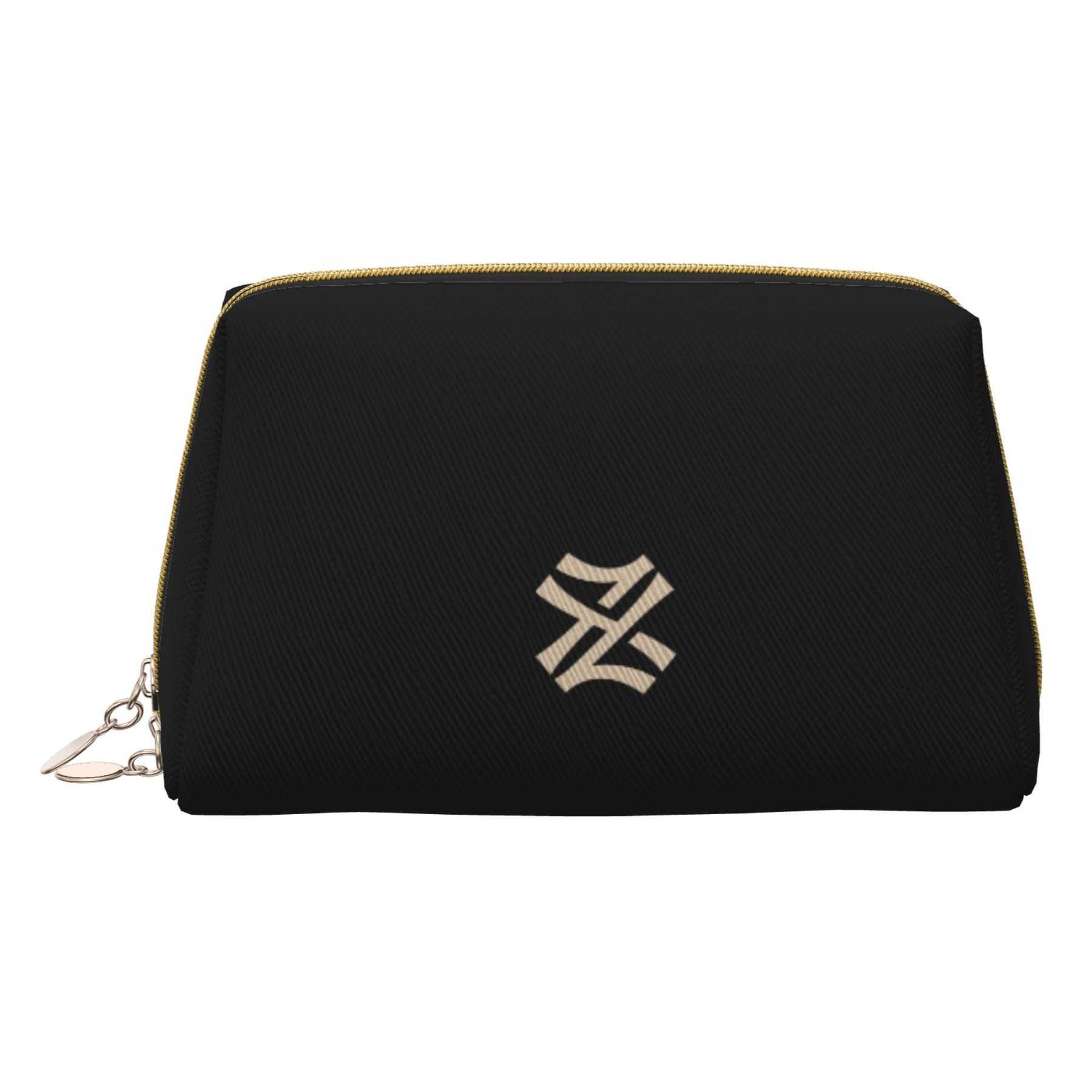 NXY Zipper Leather Cosmetic Bag Solid Color Portable Organizer Make Up Bag Large Capacity Makeup Storage Bag Cases Cosmetics Boxes Hip