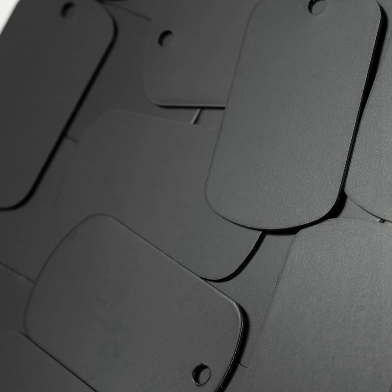 50 Pcs Metal Stamping Blanks Black For Stamping Engraving Blanks Aluminum Stamping Blanks Keychain Blank Dog Tag Easy Install 250221