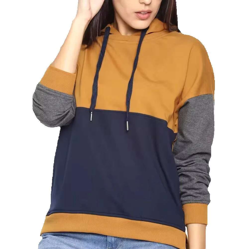2024 Women's Winter Casual Hoodies Breathable Solid Color Long Fiess Streetwear With Hood For Sale