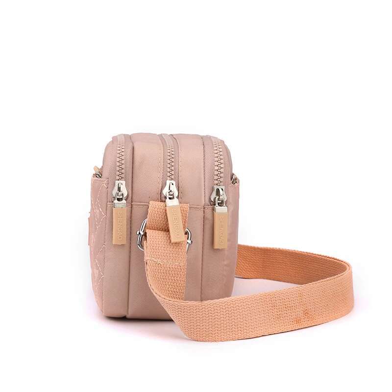 Shoulder Crossbody Bag For Woman Messenger Bags Waterproof Nylon Ladies Handbag
