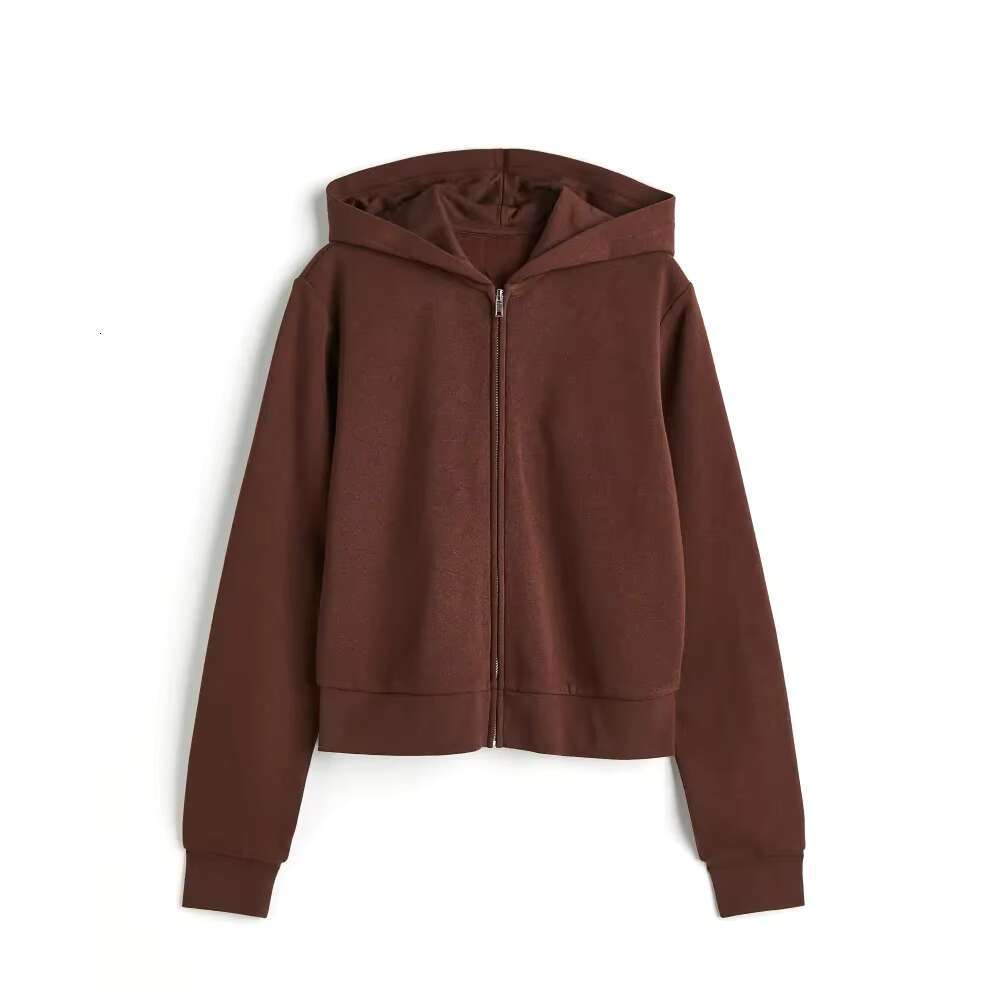 Anti-Wrinkle, Breathable, Hoodies For Woman Professional Outer Wear Customized Women's Classic Sports Cropped Hoodie
