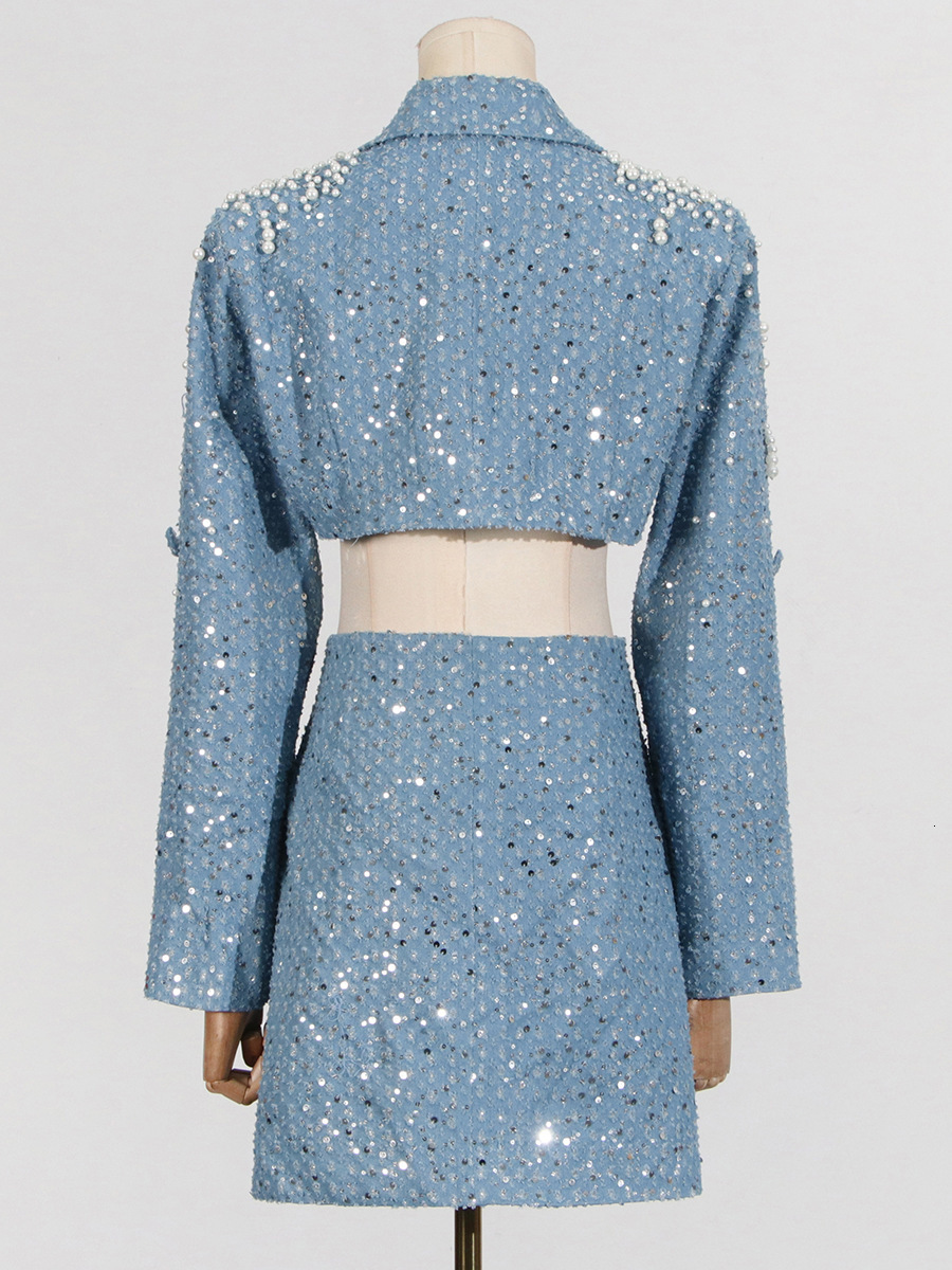 Solid Spliced Pearl Hollow Out Slimming Dresses For Women Lapel Long Sleeve Sexy Chic Dress Female Fashion Style