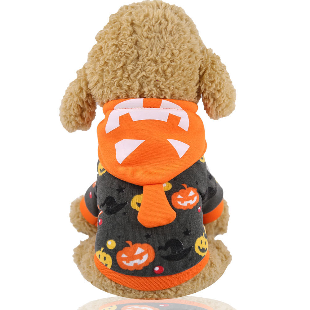 Pumpkin Lantern Transformation Costumes: Funny Pet Clothes for Halloween and Christmas. New Arrivals for Autumn and Winter, Suitable for Dog