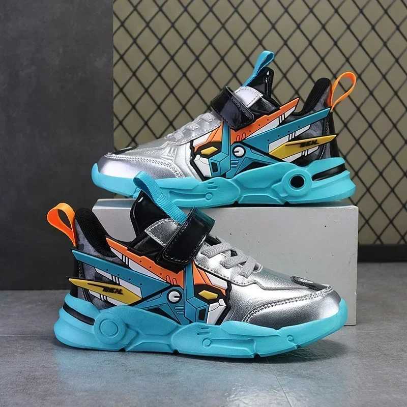 Athletic Outdoor Children Tennis s Boys Casual Shoes Fashion Breathable Mesh Sneakers 5-10y Lightweight Sole Schoole Flats YellowBlueRed S25226