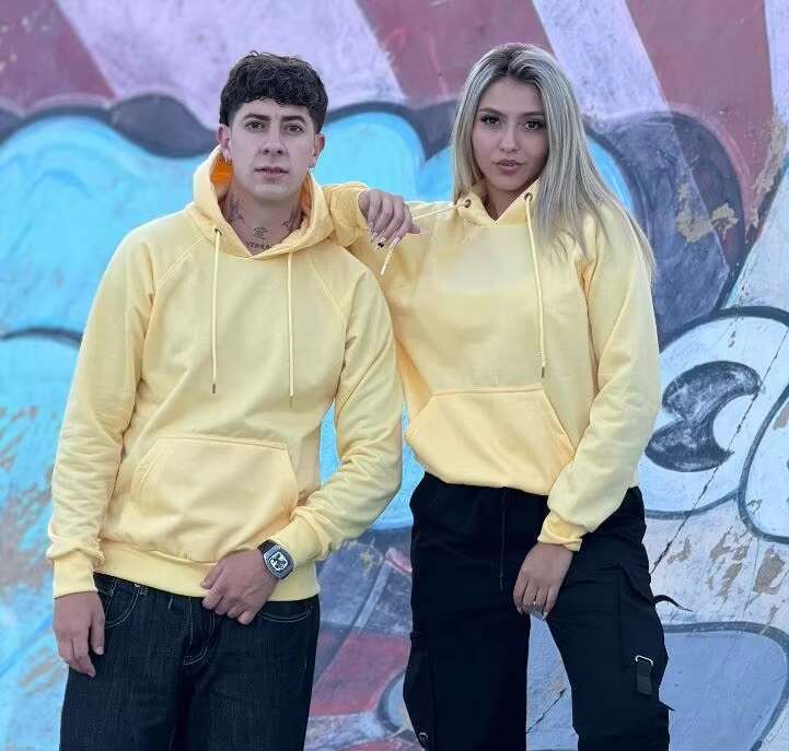 Premium Heavy Fleece Hooded Pullover Sweatshirt Customized Oversized Hoodie Men And Women For Winter