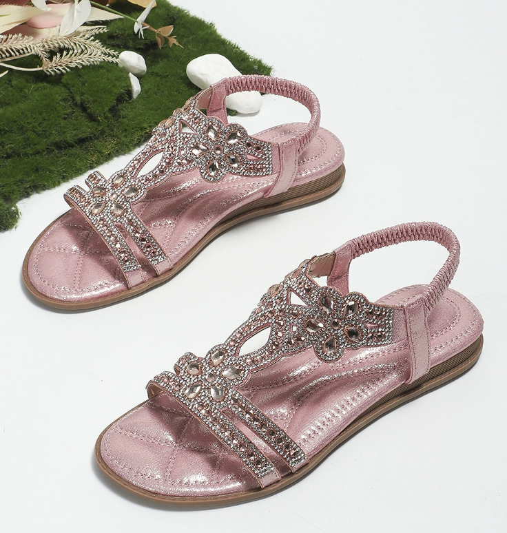 Hot Sale-2025 New Women Sandals 7CM Heel Pointed Mouth Sandals Woman Up Women