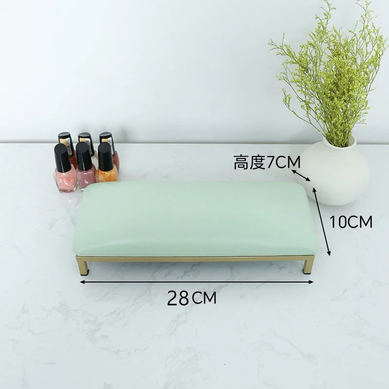 PU Leather Nail Art Hand Pillow Desktop Hand Cushion Manicure Table Nail Art Rest Hand Rest Stand Pillow for Nail Salon Tools 250226