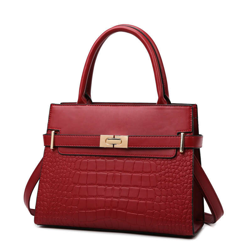 Designer Bags Handbags 2024 New Stone Pattern Multi Piece Set Women's Single Shoulder Oblique Cross Carrying Mother Bag 6928