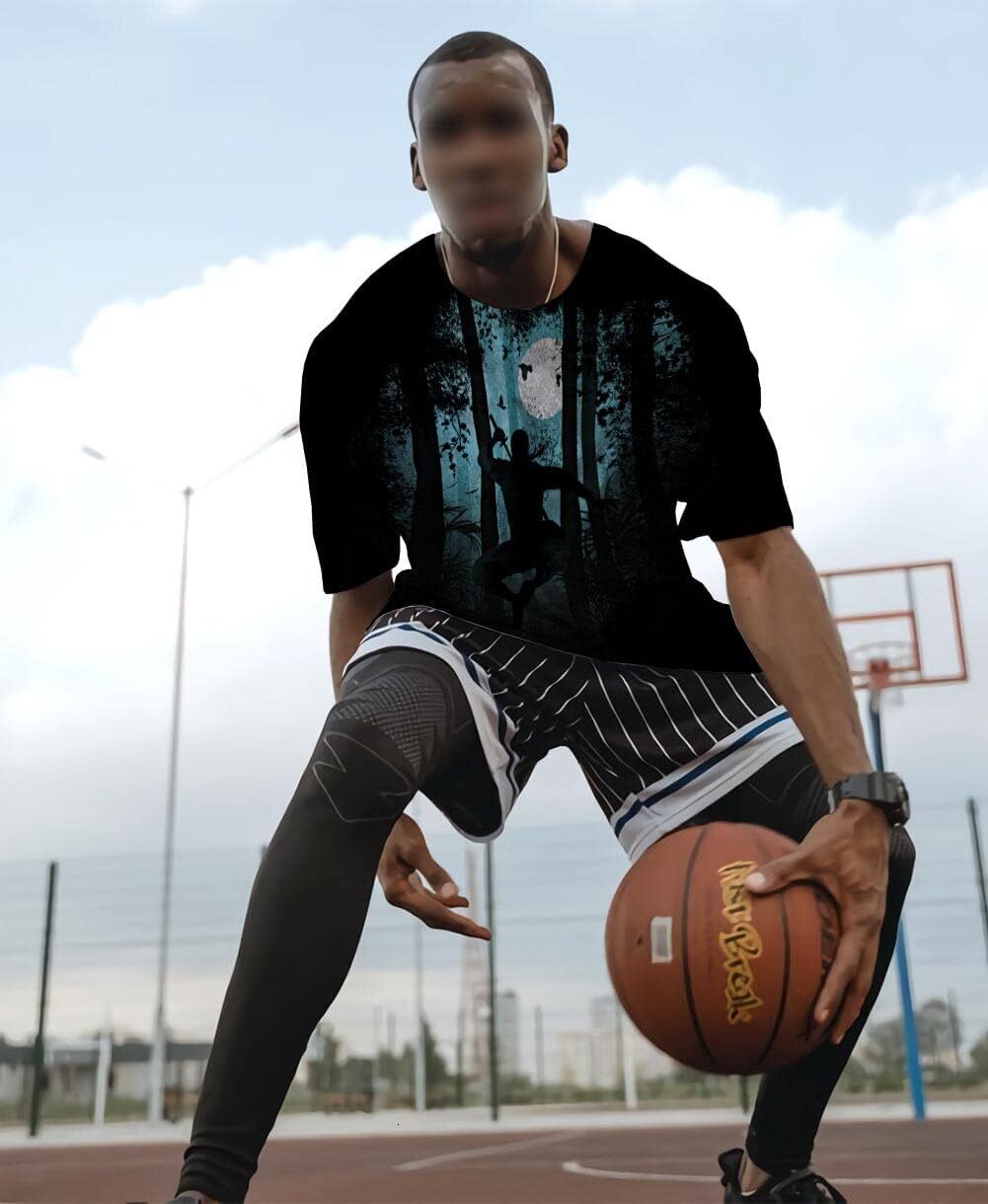 Mens T shirt Soccer T Shirts for Men,3D Printed Graphic Short Sleeve Tees tee Casual tops summer clothes