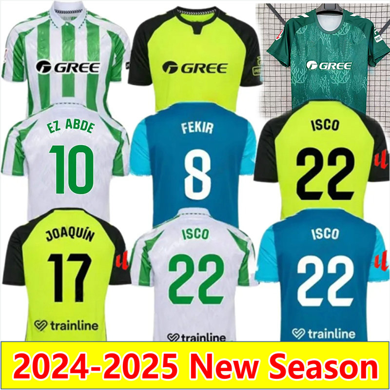 2025 ANTONY ISCO soccer Jerseys 25 26 real Betiss home away 3rd VITOR ROQUE BAKAMBU Football Shirt WILLIAM EZ ABDE P.FORNALS AITOR RUIBAL camesitas futol men size S-XXL