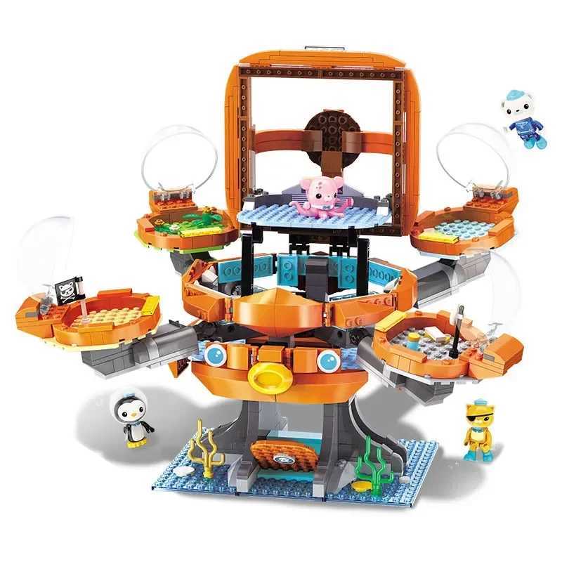 Creative Ideas Octonauts Octopus Building Block Octopod Gup Submarine Boat Oct-Pod with GUP-C GUP-E GUP-D GUP-K GUP-I B set Y250226