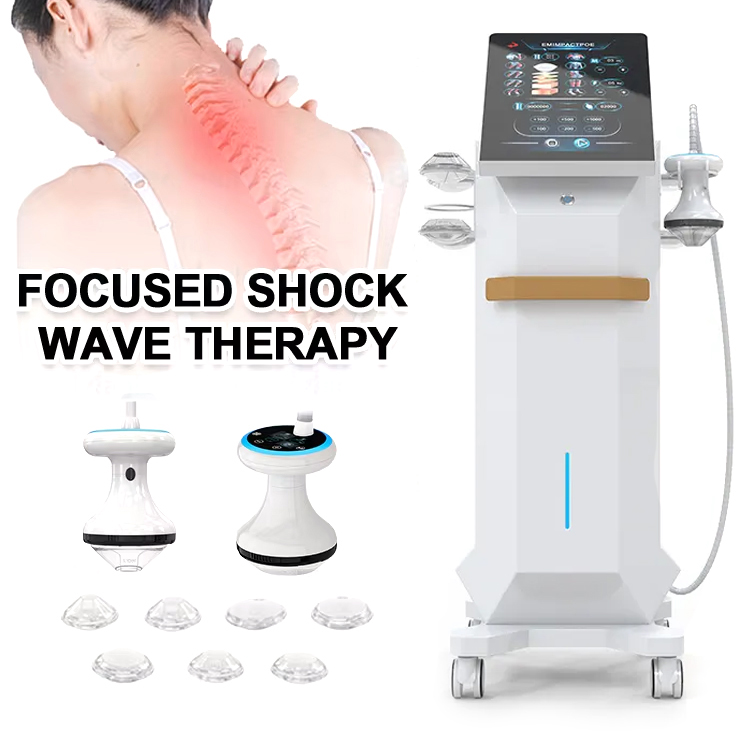 ESWT Focused Shockwave Physiotherapy Waist Ankle Joints Pain Relief ED Treatment Extracorporeal Shock Wave Anti-cellulite Cavitation Massage Machine