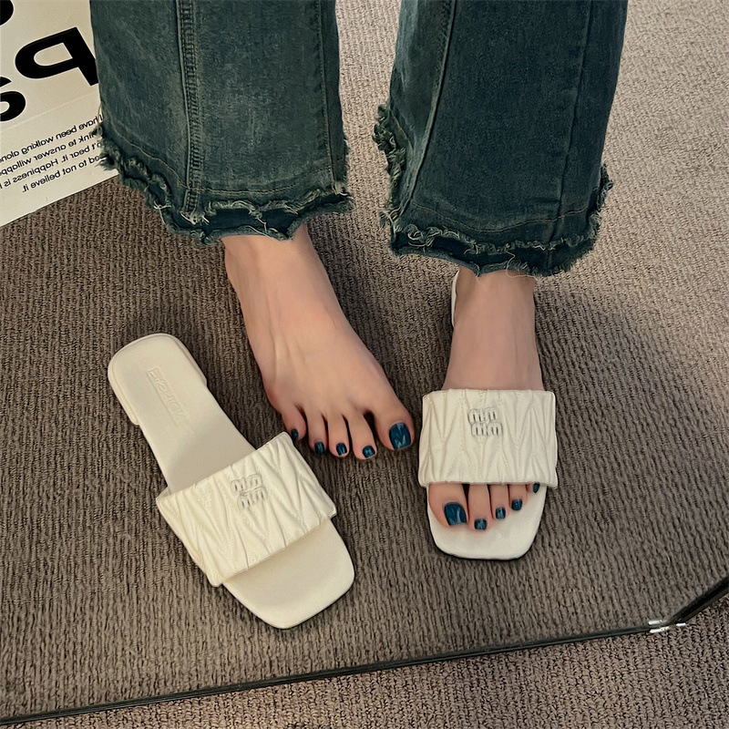 free shipping 2025 new Slippers designer sandals for womens flat ladies sliders shoes casual Slipper woman outdoor shoes