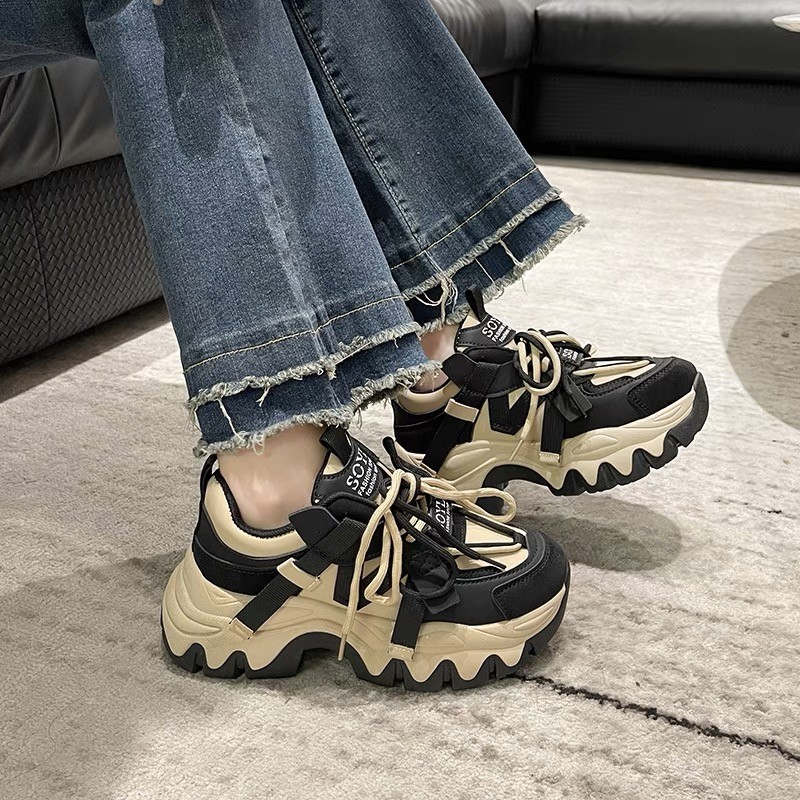 New Mixed Colors Ladies Platform Sneakers Outdoor Sports Shoes for Women Fashion Female Shoes Designer Ladies Vulcanized Zapatos