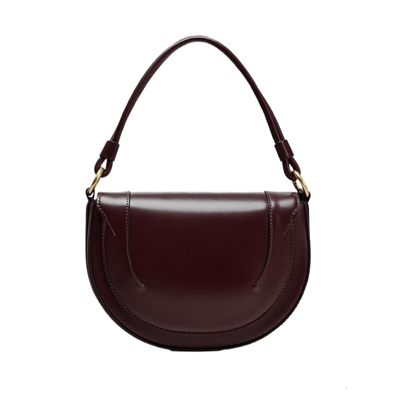 Fashion Saddle Women Handbags Designer Bury Flap Shoulder Pu Leather Crossbody Bag Small Female Purses 2025