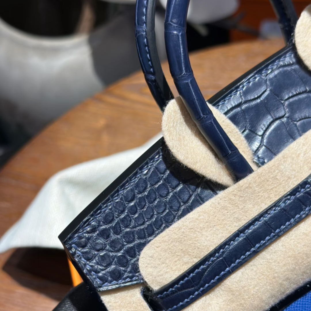 Designer Handbag House 20cm Luxury Purse Business Party Bag Collectible Grade bag Fully handmade in French original leather combination with Palladium hardware