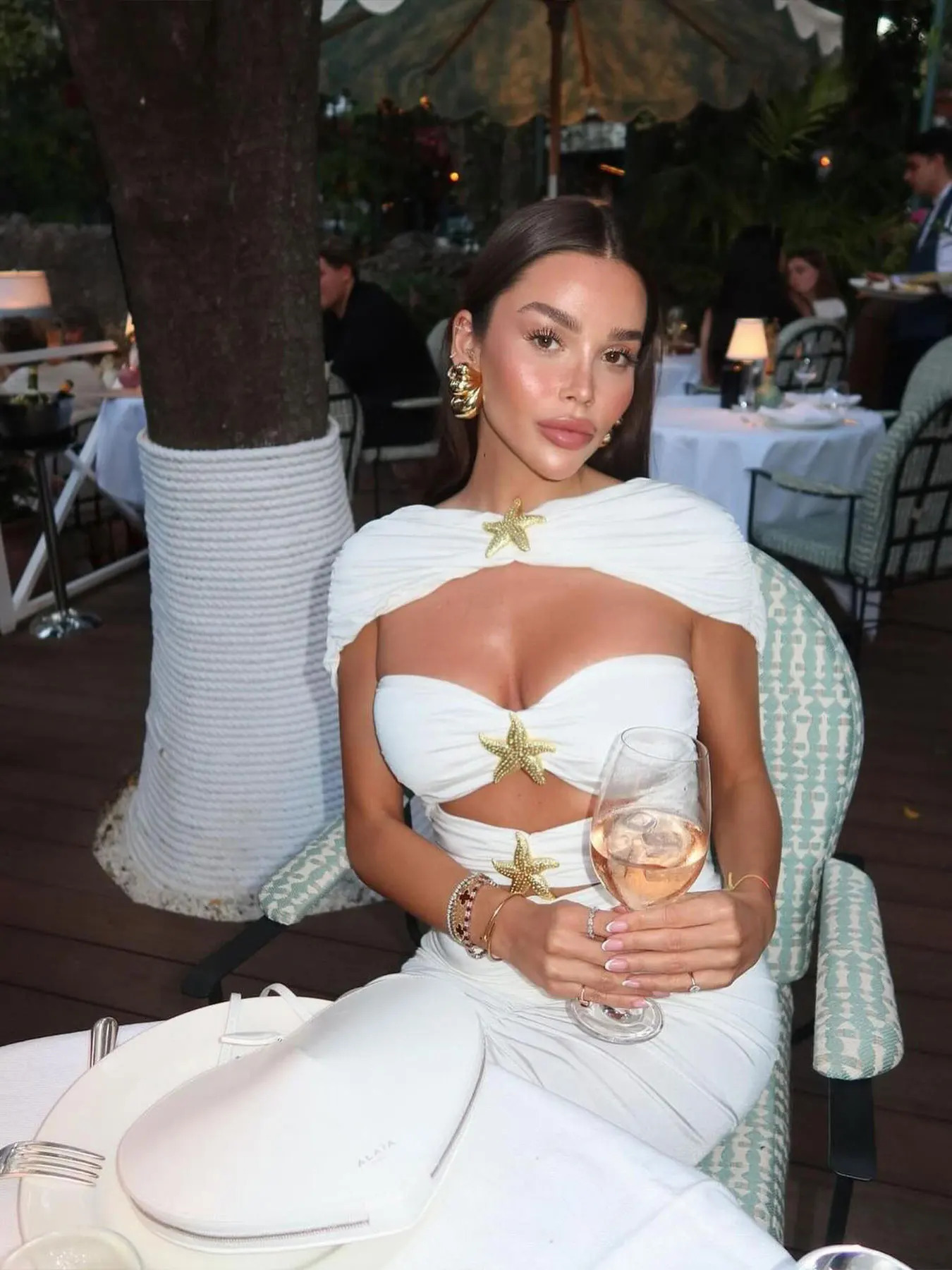 3 Pcs Swimwear with Skirt Cut Out Bathing Suit Summer Women Elegant Cover Up Slim Long Dress Lady Eveing Robe Party Dress 250225