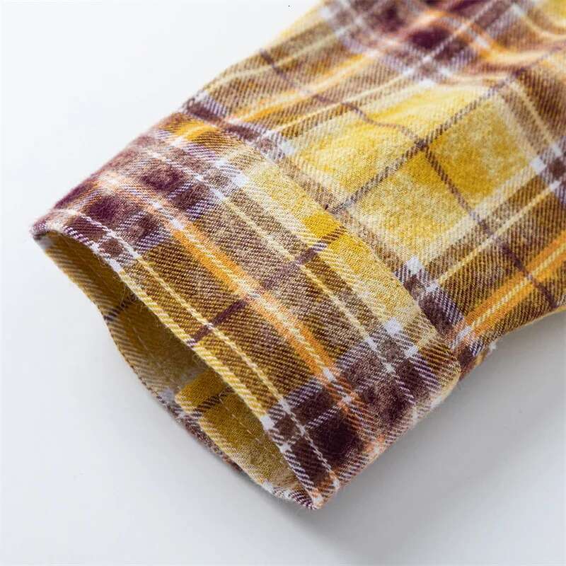 Women's Plaid Shirt Long Sleeve Fashion Blouses Old Money Style Clothing Clearance Sale Plus Size Youthful Women Clothes