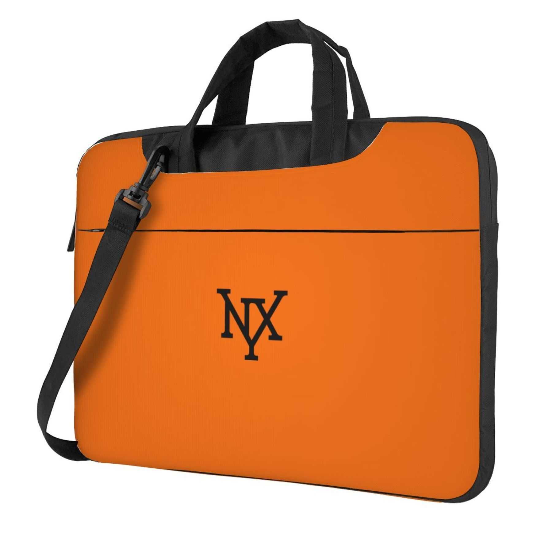 NXY Solid Color Laptop Sleeve Bag 13/14/15.6 Inch Notebook Shoulder Laptop Bag Portable Shockproof Computer Bag Men Travel Business Briefcase Hip