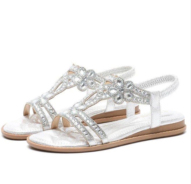 Hot Sale-2025 New Women Sandals 7CM Heel Pointed Mouth Sandals Woman Up Women