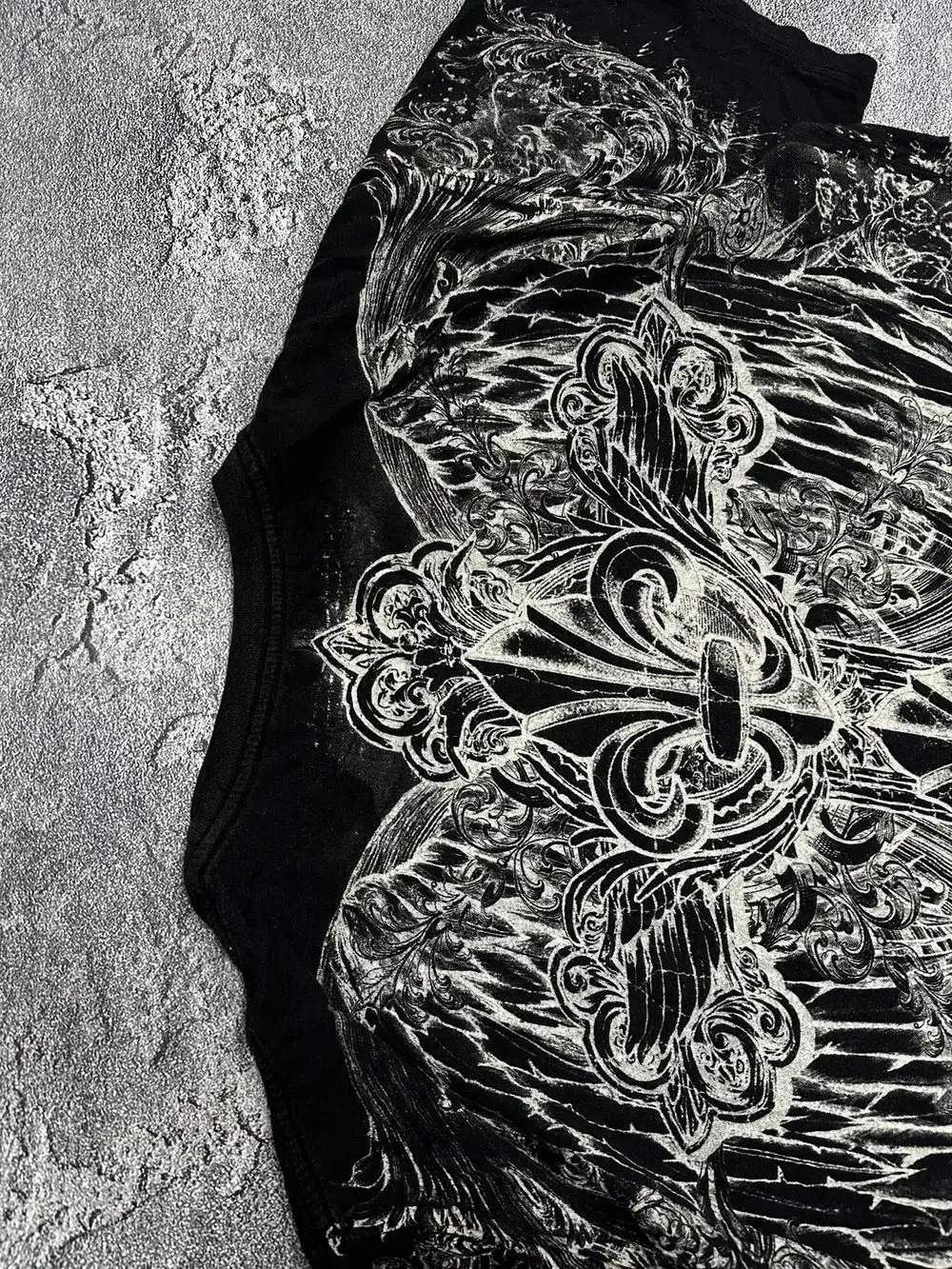 Street fashion embroidery xzavier fashion double-sided oversized print mens and womens tops personalized Harajuku clothing 250225