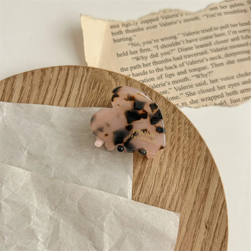 2023 Women Hair Claw Small 35cm Acetate Clips Elegant Colorful Hollow Out Clip Girls Accessories Hairclip 250218