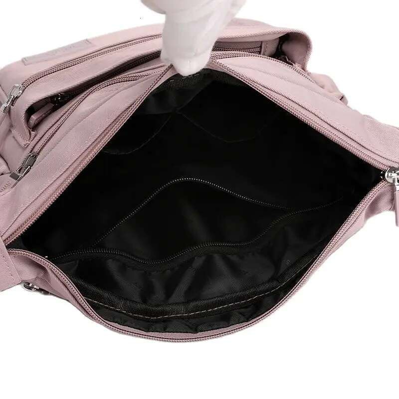 Fashion Shoulder Crossbody Bag For Women Messenger Bags Waterproof Nylon Ladies Handbag
