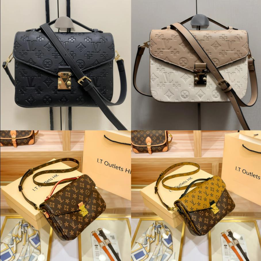 Women Luxurys Designers Bags Handbag Woman METIS Purse Lady Messenger Bag Fashion Letter Genuine Leather Shoulder Bags men Female Luxury Crossbody Tote Bags