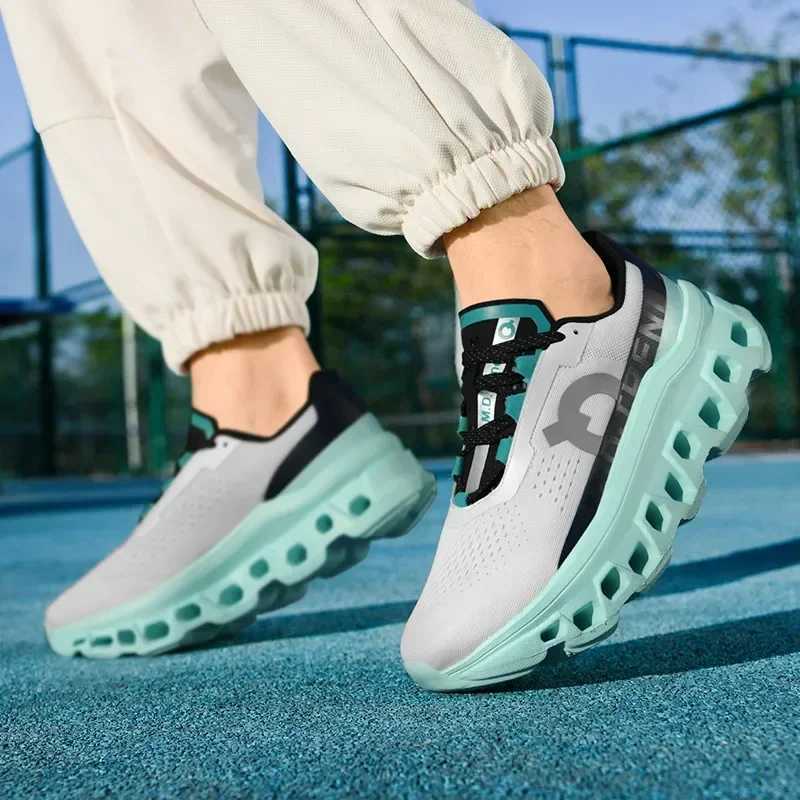 M Cushiing Sneakers NSlip Casual Sports Shoes Lightweight Mens Walking Running Shoes Hhollow Design Outsole Y250226