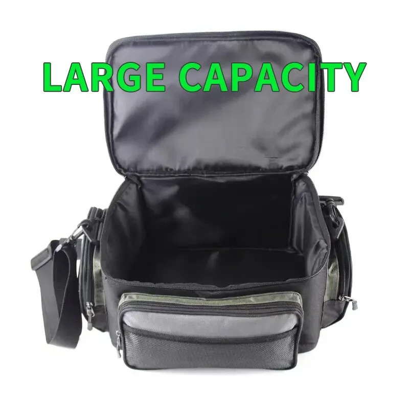 Multi-Functional Luya Fishing BagOxford Cloth Is Waterproof And Wear-ResistantFishing Crossbody Bag Fishing Gear Fanny Pack 250226