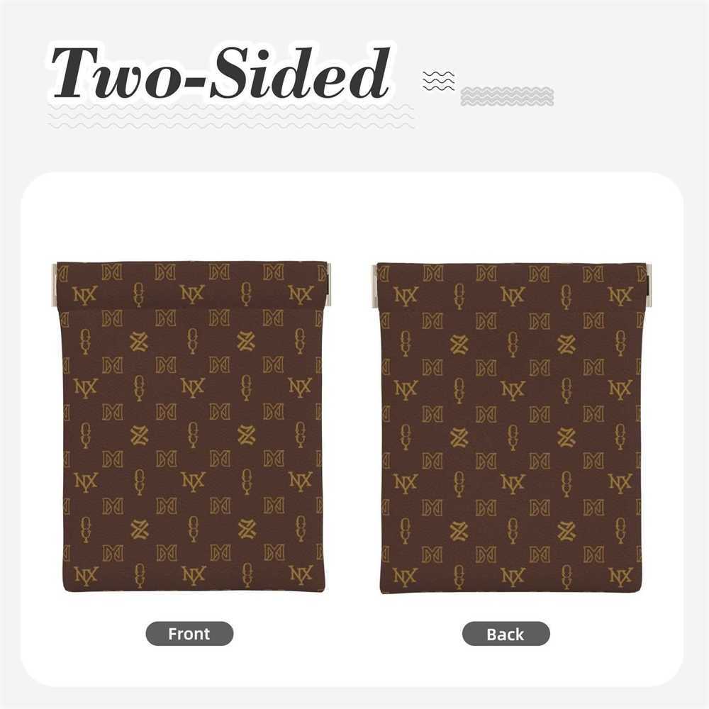 NXY Mini PU Leather Coin Purse Portable Designer Wallets With Slings Opening Women Travel Coin Storage Bag Cardholder Coin Pocket Hip