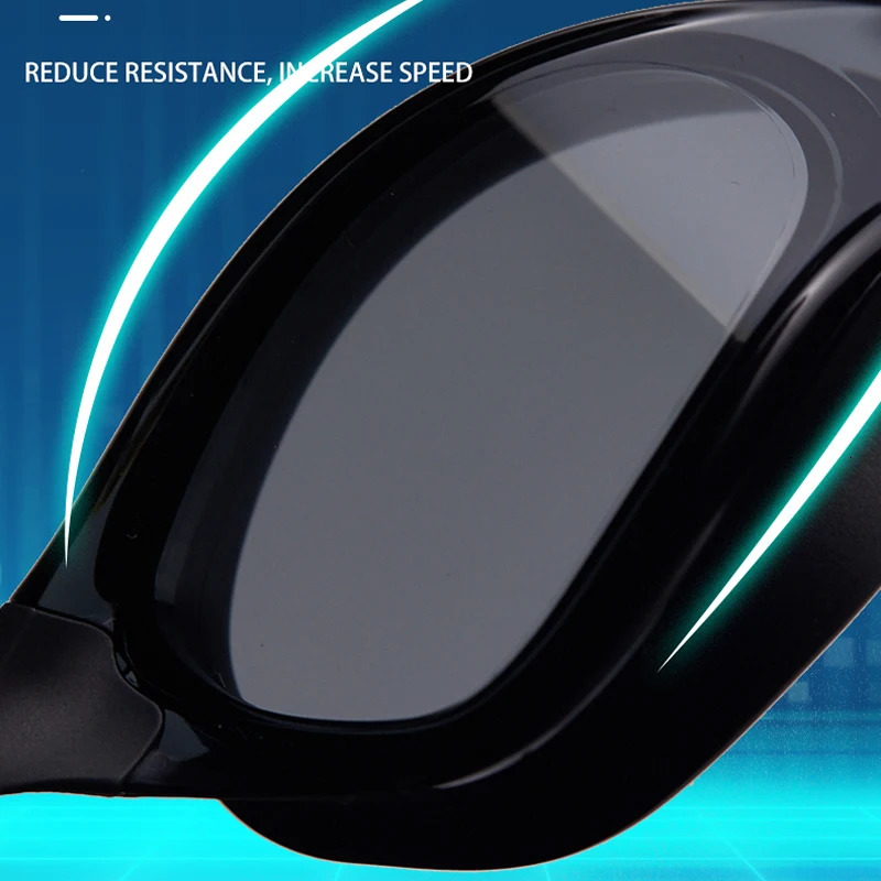 Professional Racing Swimming Goggles Men Women HD Anti Fog Bayer Lens Water Sports Eyewear Swim Glasses Replaceable Nose Pad 250226