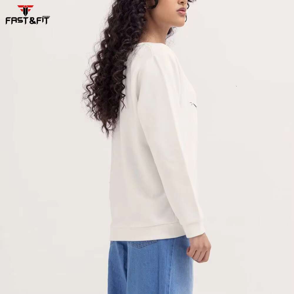 Hot Selg Street Wear Over Size Casual Solid Knitted Hoodies Woman Breathable Custom Pullover Sweatshirt For Women