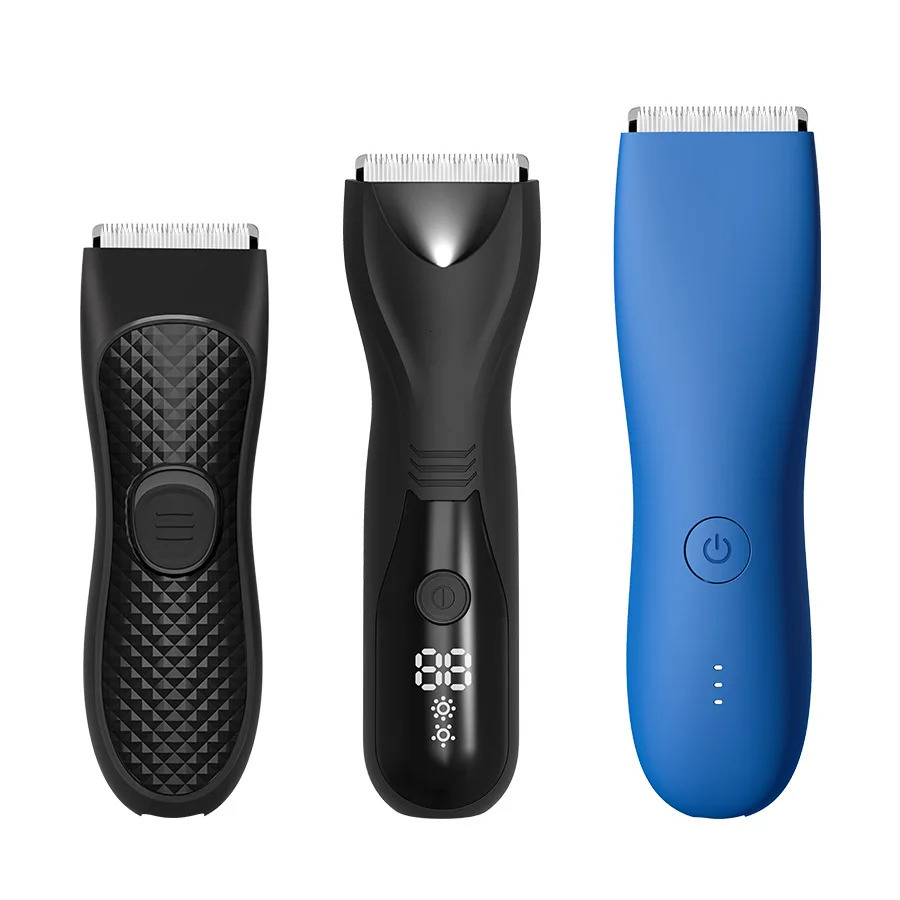 Professional Body Hair Trimmer Groin Body Manscape Trimmer For Men Electric Ball Shaver Groomer Pubic Grooming Clipper Male R 250226