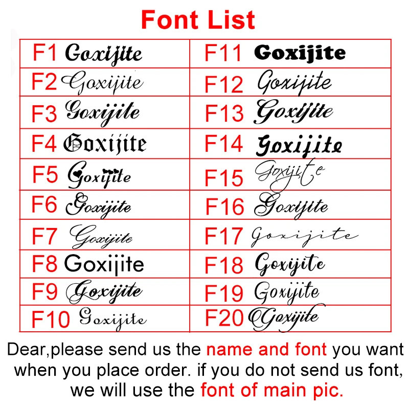 Goxijite Trendy Personalized Unlimited Name Necklace Womens Stainless Steel Customized Double Love Gift 250117